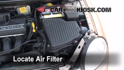 2002 Dodge Neon SE 2.0L 4 Cyl. Air Filter (Engine)