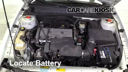 2001 Oldsmobile Alero GL 2.4L 4 Cyl. Sedan (4 Door) Battery Replace