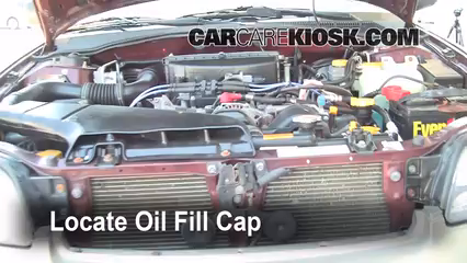 Cabin Air Filter Replacement: 2000 Subaru Legacy L 2.5L 4 Cyl. Wagon
