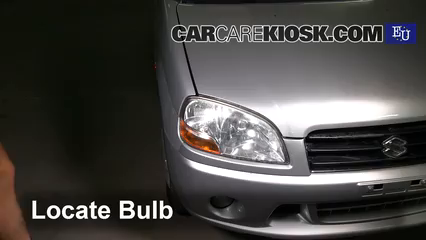 2001 Suzuki Ignis GL 1.3L 4 Cyl. Lights Parking Light (replace bulb)