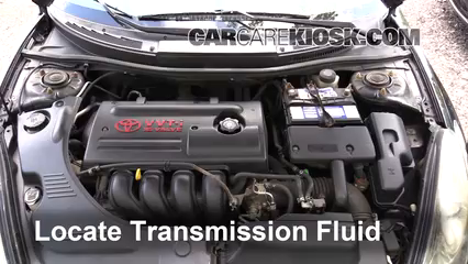 2001 Toyota Celica GT 1.8L 4 Cyl. Transmission Fluid Check Fluid Level