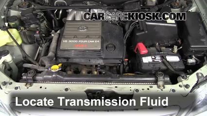 2001 Toyota Highlander 3.0L V6 Transmission Fluid Check Fluid Level