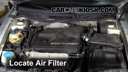 2001 Volkswagen Golf GTI GLS 1.8L 4 Cyl. Turbo Air Filter (Engine)