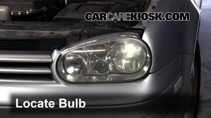 2001 Volkswagen Golf GTI GLS 1.8L 4 Cyl. Turbo Lights Daytime Running Light (replace bulb)
