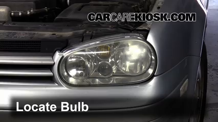 2001 Volkswagen Golf GTI GLS 1.8L 4 Cyl. Turbo Lights Fog Light (replace bulb)