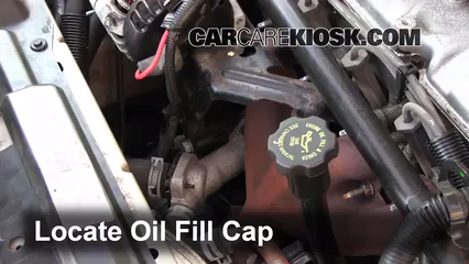 How To Add Oil Chevrolet Cavalier 1995 2005 2002