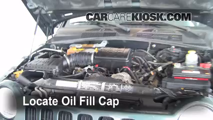 2005 jeep liberty coolant in oil