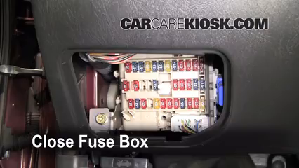 Interior Fuse Box Location: 2000-2003 Nissan Maxima - 2002 ... nissan altima fuse box 2002 