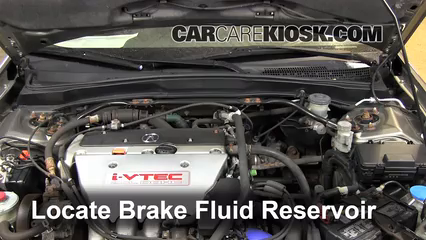 2002 Acura RSX Type-S 2.0L 4 Cyl. Brake Fluid
