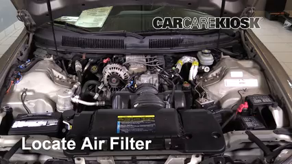 2002 Chevrolet Camaro 3.8L V6 Convertible Air Filter (Engine)