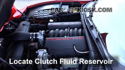 2002 Chevrolet Corvette 5.7L V8 Convertible Transmission Fluid Check Fluid Level