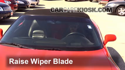 2002 Chevrolet Corvette 5.7L V8 Convertible Windshield Wiper Blade (Front) Replace Wiper Blades