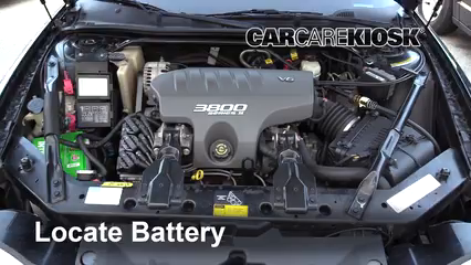 2002 Chevrolet Monte Carlo SS 35th Anniversary Edition 3.8L V6 Battery
