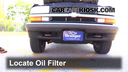 Oil Filter Change Chevrolet Blazer 1998 2005 1999 Chevrolet Blazer Ls 4 3l V6 4 Door