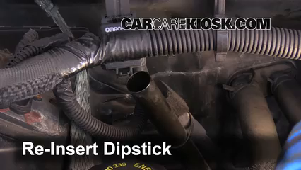 how to install transmission dipstick in 98 blazer s10