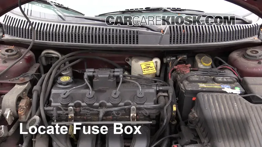 Replace a Fuse: 2005 Dodge Neon SE 2.0L 4 Cyl