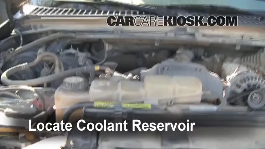 thumbnail image 2 of Alloy Coolant Overflow Recovery Tank For Ford 7.3L Diesel 99-05 – Silver Aluminum 2 of 6