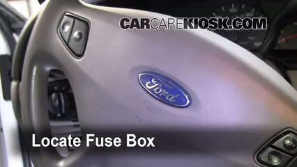Interior Fuse Box Location: 2000-2007 Ford Taurus - 2002 Ford Taurus SE