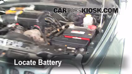 2002 Jeep Liberty Limited 3.7L V6 Battery Replace