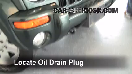 2002 Jeep Liberty Limited 3.7L V6 Oil Change Oil and Oil Filter