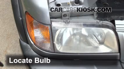 2002 Kia Sportage 2.0L 4 Cyl. Sport Utility (4 Door) Lights Headlight (replace bulb)