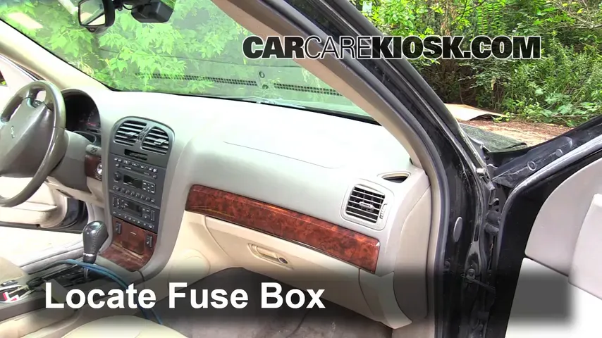 2002 lincoln ls cigarette lighter fuse Interior Fuse Box Location: 2002 Lincoln LS 3.9L V8