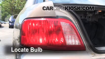 2002 Mitsubishi Galant ES 2.4L 4 Cyl. Lights Tail Light (replace bulb)