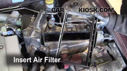 Air Filter How To 2000 2003 Nissan Maxima 2002 Nissan Maxima Gle 3 5l V6