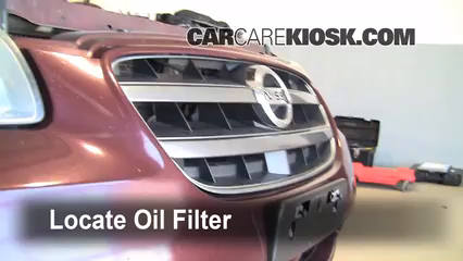 Oil Filter Change Nissan Maxima 2000 2003 2002 Nissan Maxima Gle 3 5l V6
