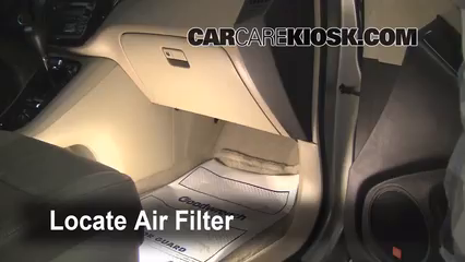 2002 Toyota Highlander Limited 3.0L V6 Air Filter (Cabin) Replace