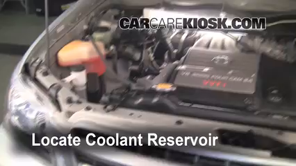 2002 Toyota Highlander Limited 3.0L V6 Coolant (Antifreeze) Add Coolant