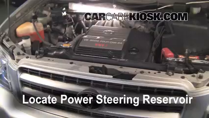 2002 Toyota Highlander Limited 3.0L V6 Power Steering Fluid Add Fluid