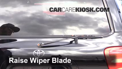 2002 Toyota Sequoia SR5 4.7L V8 Windshield Wiper Blade (Rear) Replace Wiper Blade