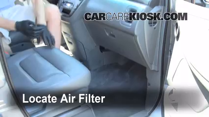 2003 Honda pilot cabin air filter