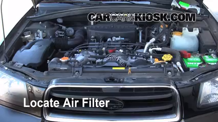 2019 subaru forester air filter replacement