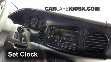 2003 Buick Regal LS 3.8L V6 Clock