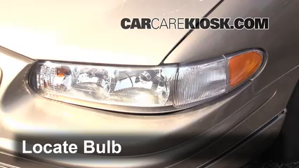 2003 Buick Regal LS 3.8L V6 Lights Headlight (replace bulb)