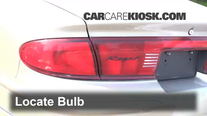 2003 Buick Regal LS 3.8L V6 Lights Reverse Light (replace bulb)