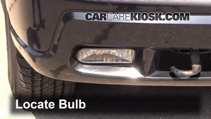 2003 Cadillac Escalade 6.0L V8 Éclairage Feu antibrouillard (remplacer l'ampoule)