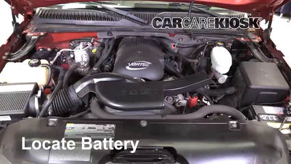 2003 Chevrolet Avalanche 1500 5.3L V8 Batterie Changement