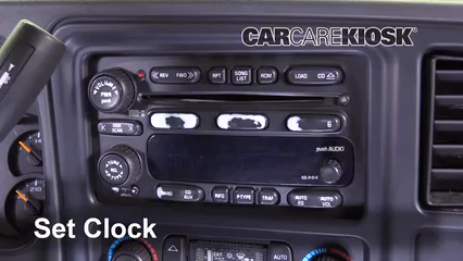 2003 Chevrolet Avalanche 1500 5.3L V8 Clock