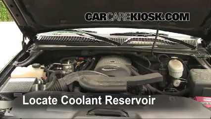 2003 Chevrolet Suburban 1500 LT 5.3L V8 Antigel (Liquide de Refroidissement) Vérifiez le niveau d'antigel