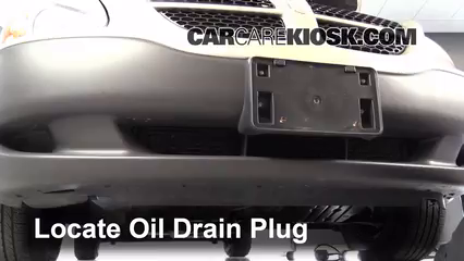 2003 Dodge Caravan SE 3.3L V6 FlexFuel Oil Change Oil and Oil Filter