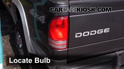 2003 Dodge Dakota SLT 4.7L V8 Crew Cab Pickup (4 Door) Luces Luz de reversa (reemplazar foco)