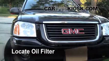 Oil Filter Change Gmc Envoy 2002 2009 2004 Gmc Envoy Sle 4 2l 6 Cyl
