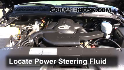 2003 GMC Sierra Denali 6.0L V8 Power Steering Fluid