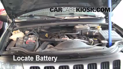 2003 Jeep Grand Cherokee Laredo 4.0L 6 Cyl. Battery Clean Battery & Terminals