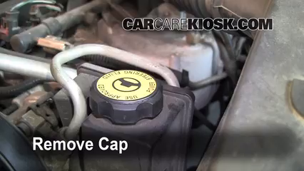 Follow These Steps To Add Power Steering Fluid To A Jeep Grand Cherokee 1999 2004 2003 Jeep Grand Cherokee Laredo 4 0l 6 Cyl