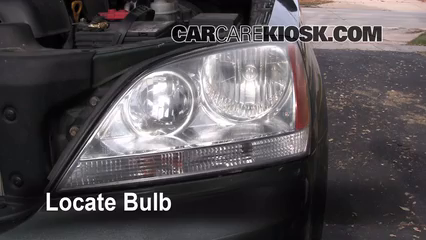 2003 Kia Sorento EX 3.5L V6 Lights Parking Light (replace bulb)