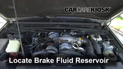 2003 Land Rover Discovery SE 4.6L V8 Brake Fluid Check Fluid Level